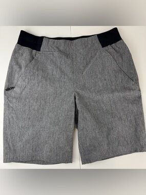 Wind River No Fly Zone Lined Hiking Bermuda Shorts Gray Mosquito Repellent Sz 8